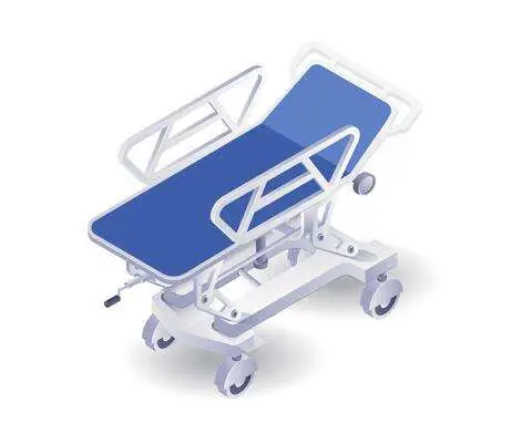 medical tool stretcher flat