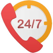 24/7 air ambulance icon